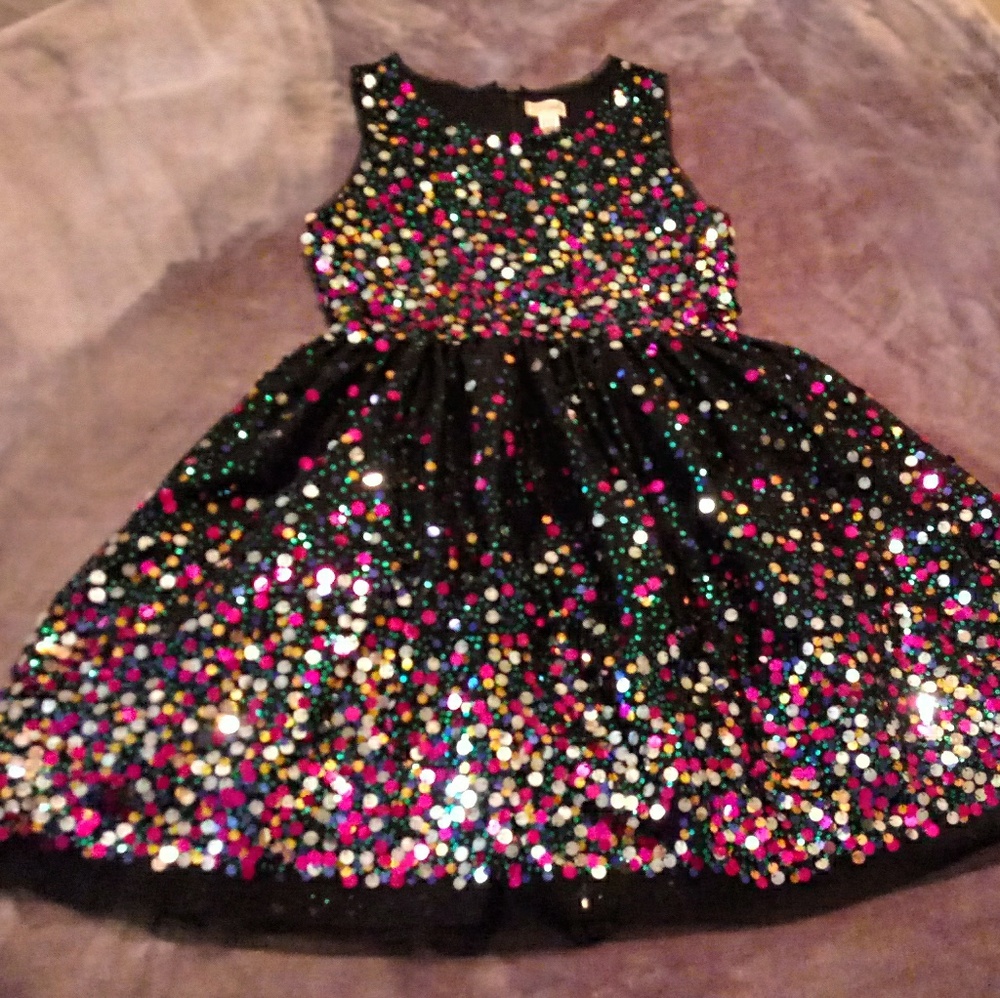 Cat&Jack Girls Party/Holiday Dress Sz L(10/12)